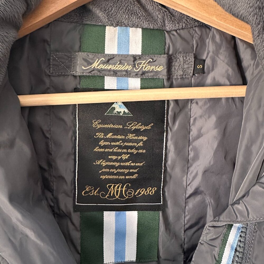 Mountain Horse Equestrian Winter Down Riding Coat - Picture 6 of 6